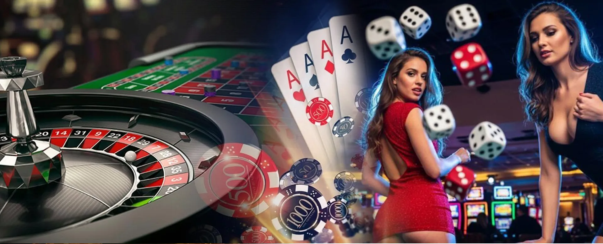 Dynamic gaming background at 6 JL Casino